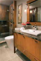 Casual Contemporary Bathroom by Scott Gjesdahl