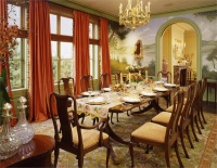 Elegant Traditional Dining Room by Suzanne Tucker