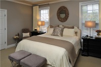 Elegant Transitional Bedroom by Jamie Beckwith