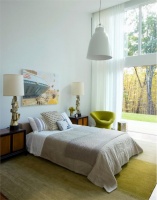 Sunny Contemporary Bedroom by Gabriel Benroth, Adam Rolston & Drew Stuart