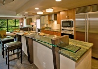 Open Contemporary Kitchen by Tiare Cowan, Allied ASID