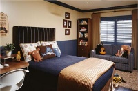 Cozy Contemporary Kid's Room by Sarah Barnard