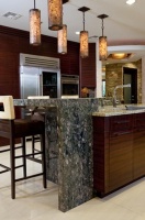 Elegant Contemporary Kitchen by Lee Najman