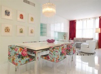 Light Contemporary Dining Room by Andreea Avram Rusu