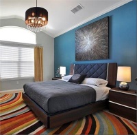 Dramatic Contemporary Bedroom by Komal Sheth