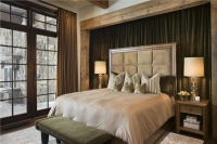 Cozy Transitional Bedroom by Jerry Locati