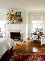 Homey Transitional Bedroom by Jessica Helgerson