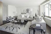 Elegant Contemporary Living Room by Christopher Coleman