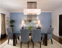 Elegant Transitional Dining Room by Vanessa DeLeon