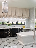 Elegant Contemporary Bathroom by Jamie Herzlinger