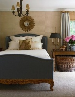 Cozy Transitional Bedroom by Susan Anthony