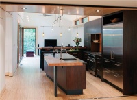 Open Contemporary Kitchen by Jennifer Gilmer