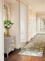 Elegant Contemporary Hallway by Jamie Herzlinger