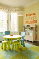 Sunny Contemporary Kid's Room by Tineke Triggs