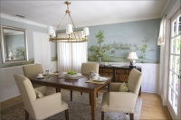 Light Contemporary Dining Room by Debbie Talianko