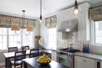 Light Transitional Kitchen by Emily Mackie