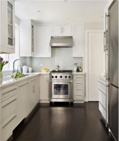 Light Contemporary Kitchen by Frances Herrera