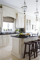 Light Traditional Kitchen by Jeffrey and Deborah Fisher