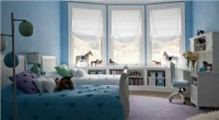 Open Transitional Kid's Room by Campion Platt