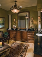 Formal Traditional Bathroom by Sandra Steiner-Houck