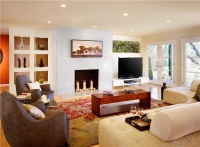 Elegant Contemporary Living Room by Komal Sheth