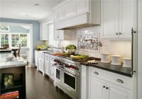 Relaxing Transitional Kitchen by Rose Marie Carr