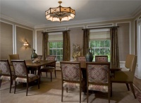 Formal Traditional Dining Room by Susan Fredman