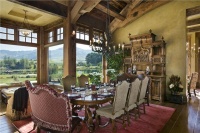 Classic Transitional Dining Room by Jerry Locati