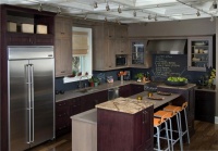 Homey Transitional Kitchen by Susan Fredman