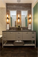 Elegant Contemporary Bathroom by Mary Jo Fiorella