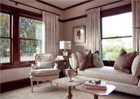 Sunny Traditional Family Room by Garrison Hullinger