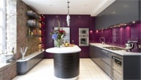 Dramatic Contemporary Kitchen by Tom Phillips