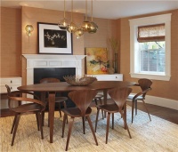 Casual Contemporary Dining Room by Rachel Reider