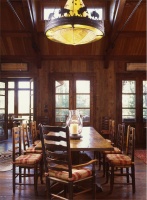 Casual Country/Rustic Dining Room by Suzanne Tucker