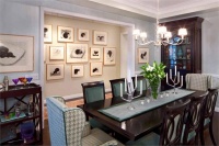 Classic Transitional Dining Room by Susan Jay Freeman