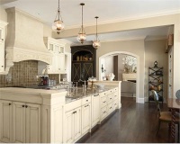 Light Traditional Kitchen by Laura Engler