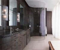 Relaxing Contemporary Bathroom by Emily Summers