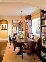 Cozy Country/Rustic Dining Room by Kenneth Brown