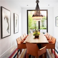 Light Contemporary Dining Room by Antonio Martins