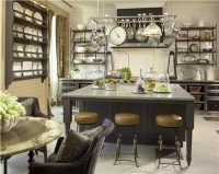 Sunny Traditional Kitchen by Jessica Lagrange