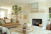 Light Transitional Living Room by Joel Snayd