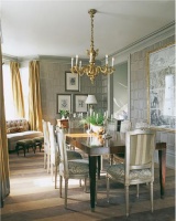 Elegant Traditional Dining Room by Candace Barnes