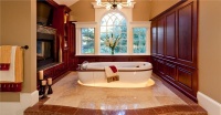 Romantic Traditional Bathroom by Dawn Williams