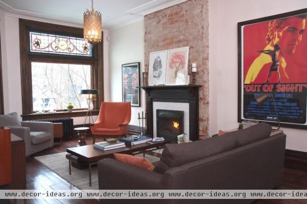 Parkdale Victorian Renewal - modern - living room - toronto