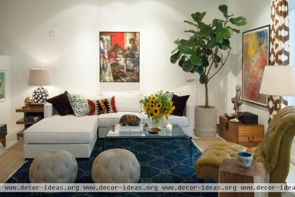 Adrienne DeRosa Photography © 2013 Houzz - eclectic - living room - other metro