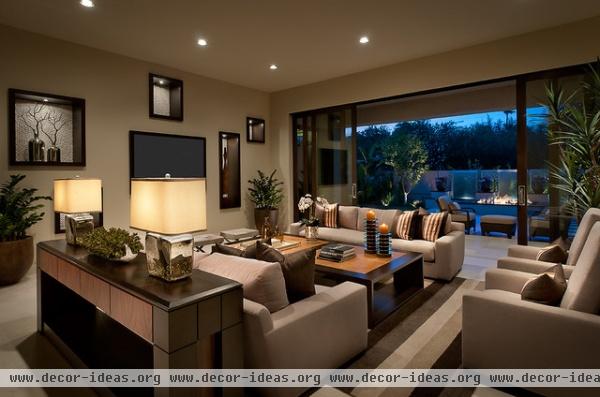 Ownby Design - contemporary - living room - phoenix