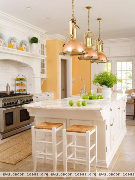 Light and Lovely Marble Kitchen