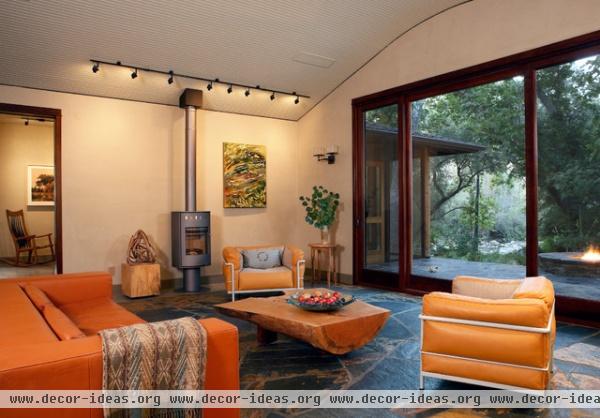 Baer Retreat - modern - living room - other metro