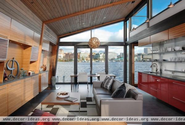 Dyna - Portage Bay - contemporary - living room - seattle