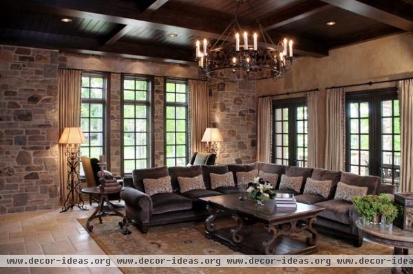 Norman Residence - mediterranean - living room - cleveland